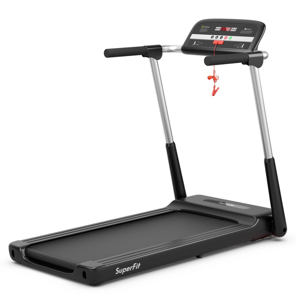 2.25HP Folding Treadmill with LED Display & APP Control Walking Jogging Running