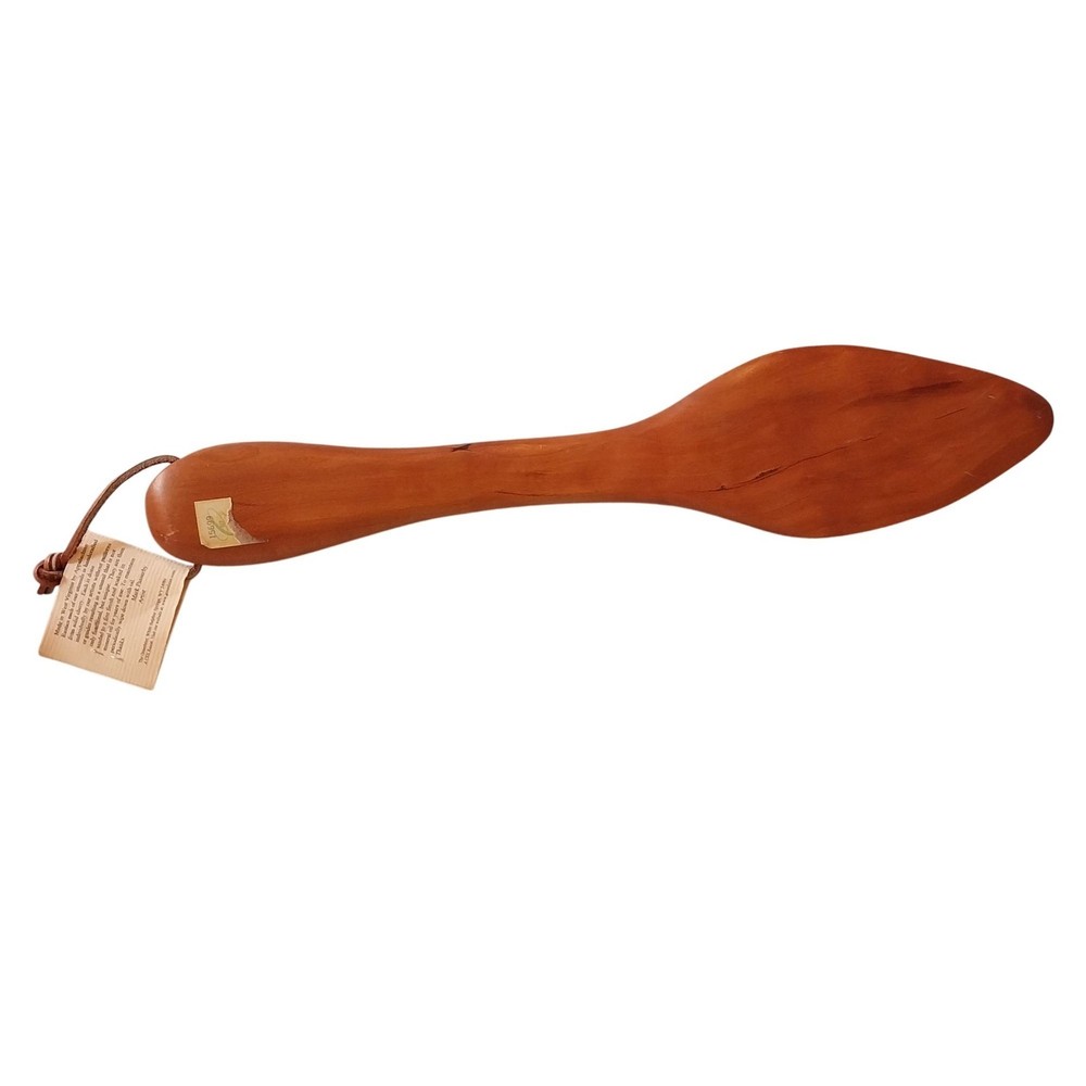 Handcrafted Solid Cherry Wood Pie Server By The Greenbrier Gourmet