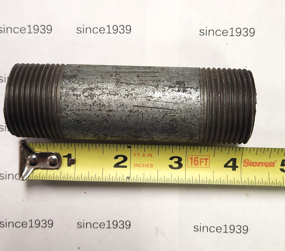 1" x 4" Galvanized Nipple Schedule 40