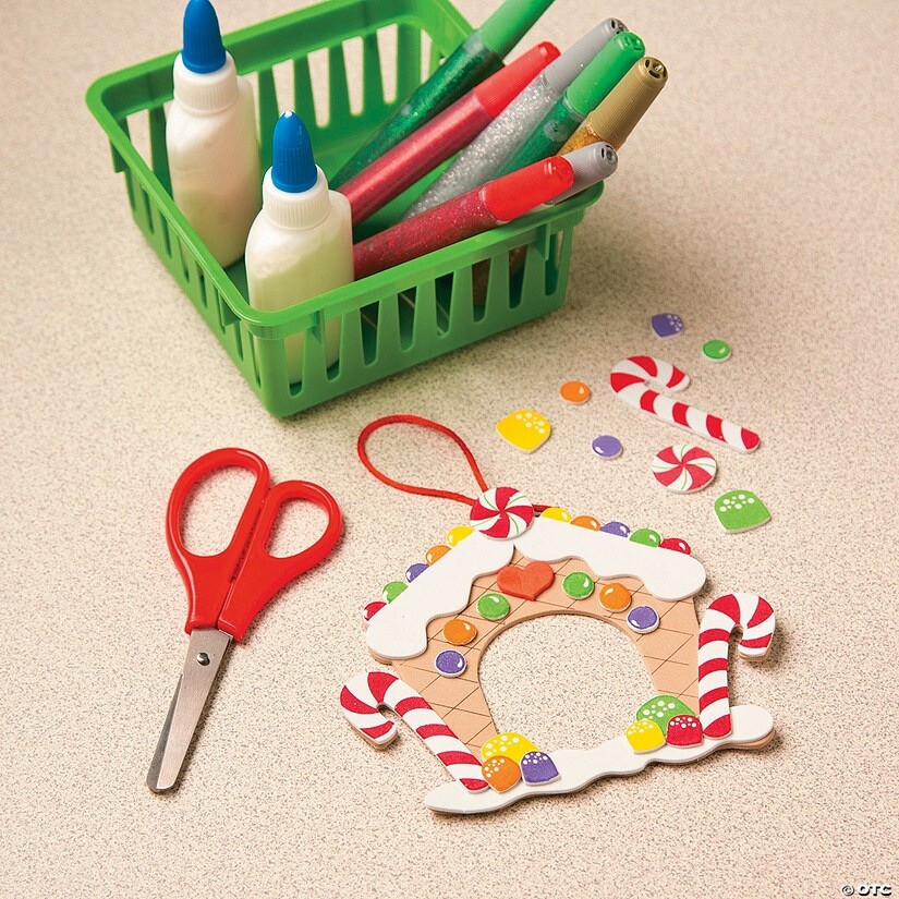 Gingerbread Photo Ornament Craft Kit