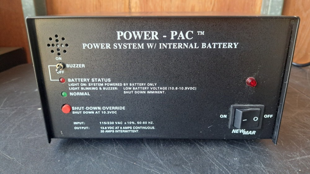 POWER-PAC Power System with Internal Battery.