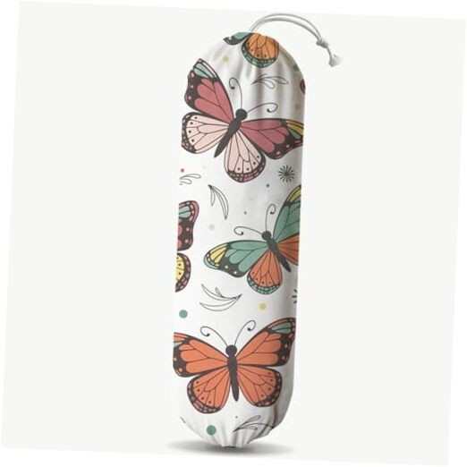 Plastic Bag Holder, Wall Mount Grocery Bag Holder, Wall Mount Plastic Style 07