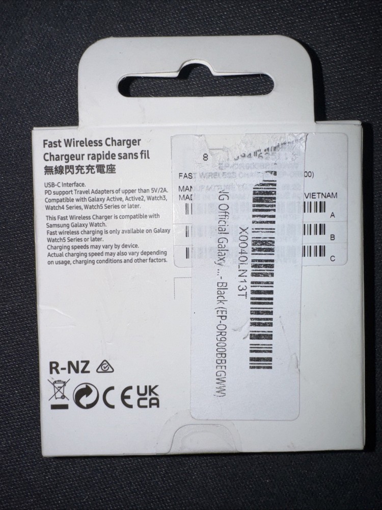 Samsung Fast wireless charger for galaxy watch