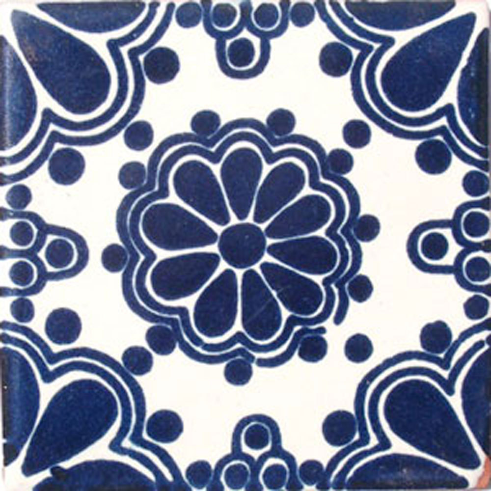 #C028 MEXICAN CERAMIC HANDMADE TALAVERA TILE SETS