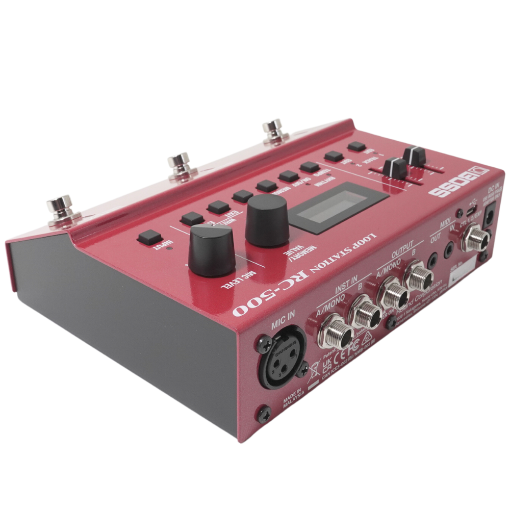BOSS RC-500 LOOP STATION Guitar Effect Pedals 2-track looper Reverse LOOP FX