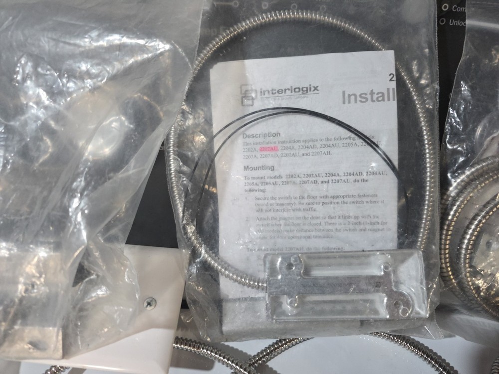 SECURITY ALARM OVER/HEAD CONTACTS