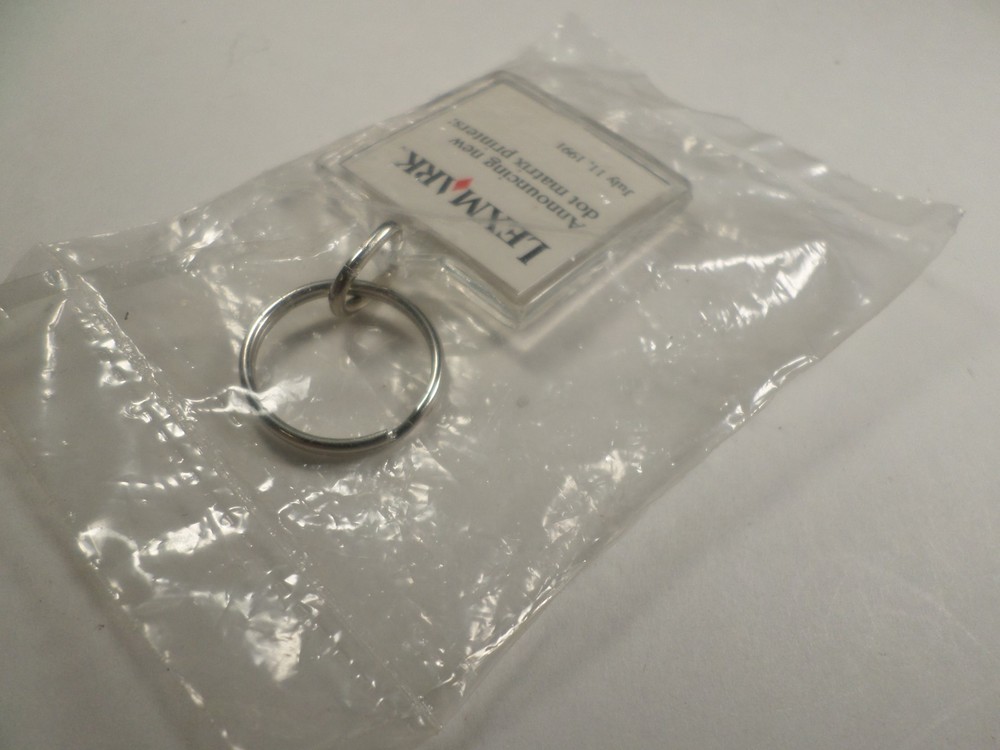 Lexmark IBM keychain 1991 New