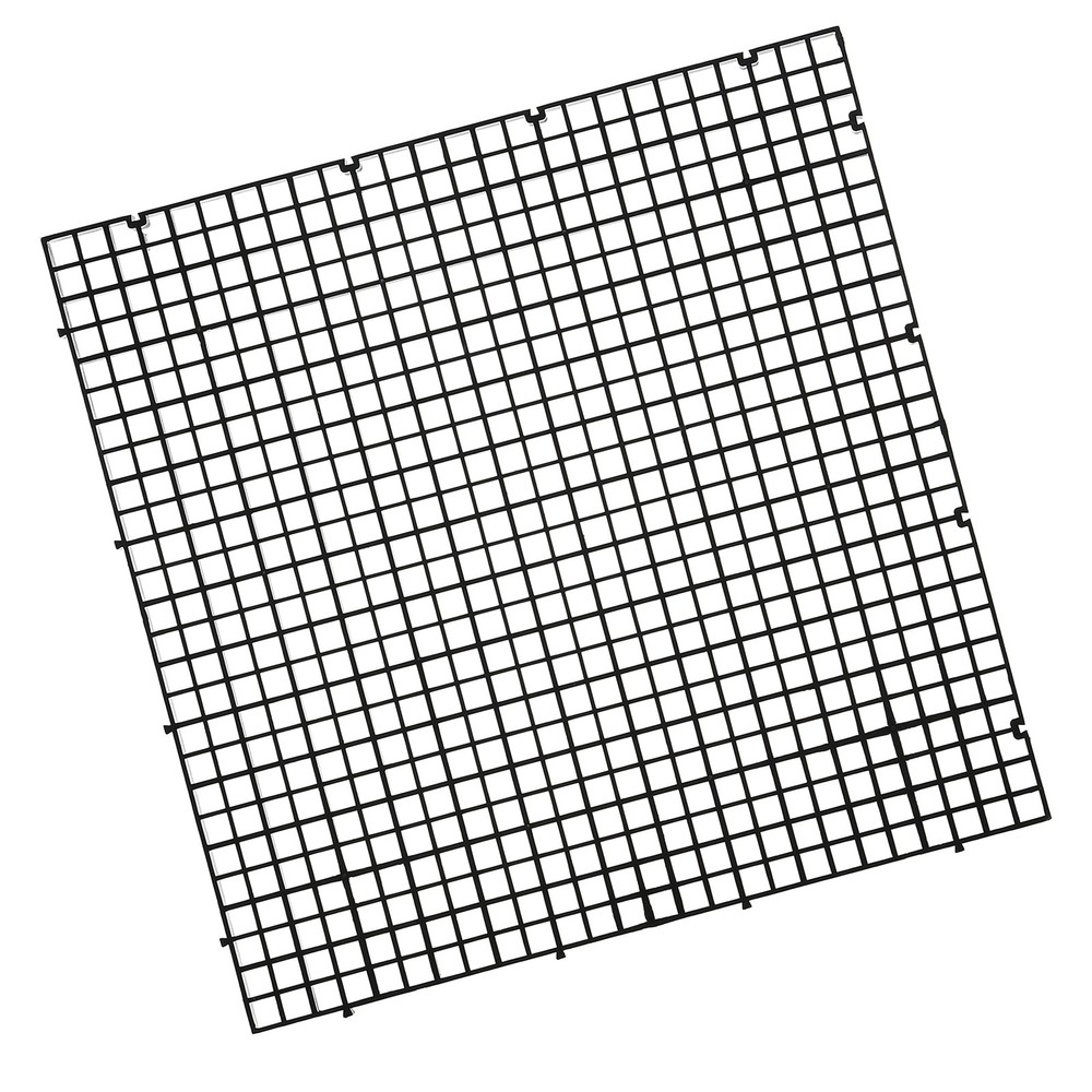 12 Pcs Aquarium Fish Tank Divider Plastic Egg Crate Aquarium Filter Bottom Tr...
