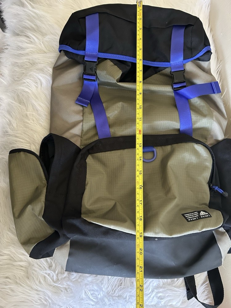 adidas 4ATHLTS Camper Backpack Black/Blue/beige Preowned