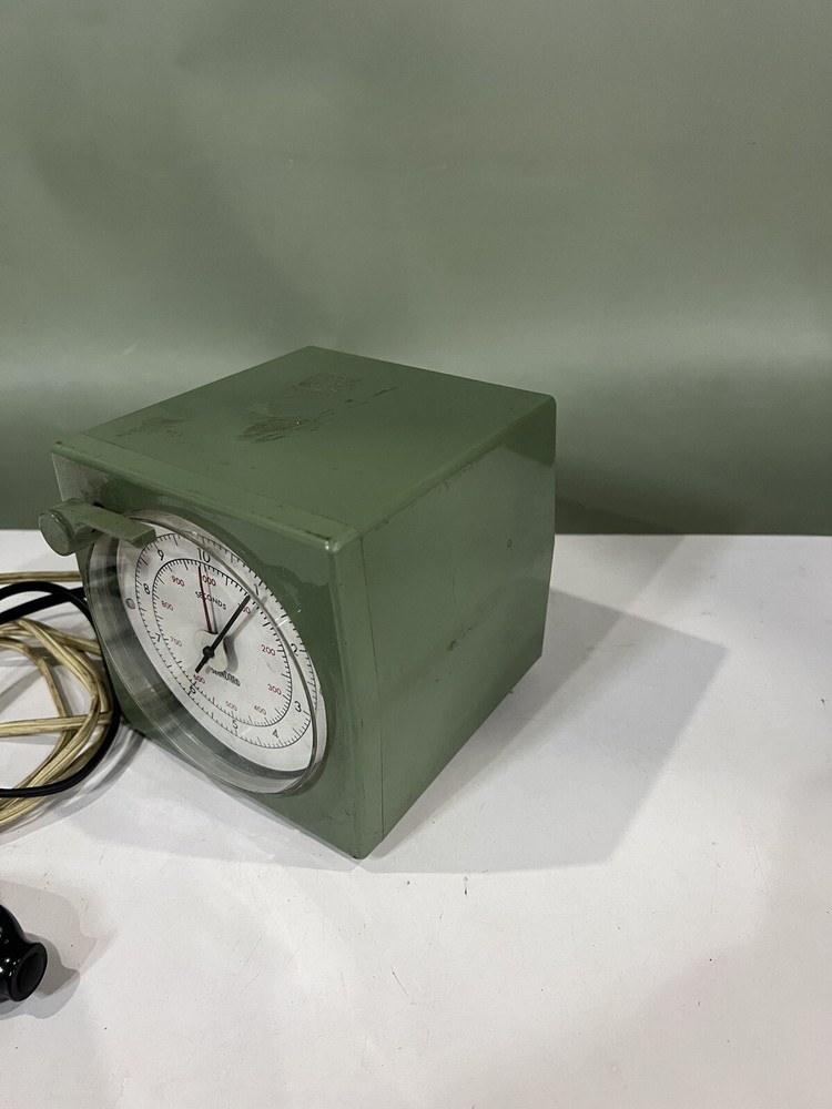 Meylan Stopwatch Corp. Model S-10 Precision Timer - Vintage Clock Timer