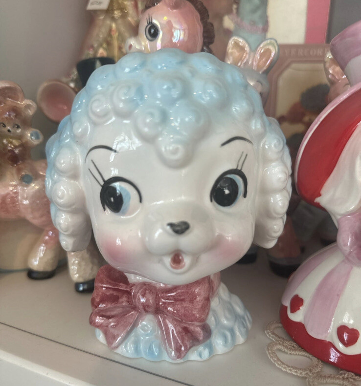 Inarco Poodle Vase Planter