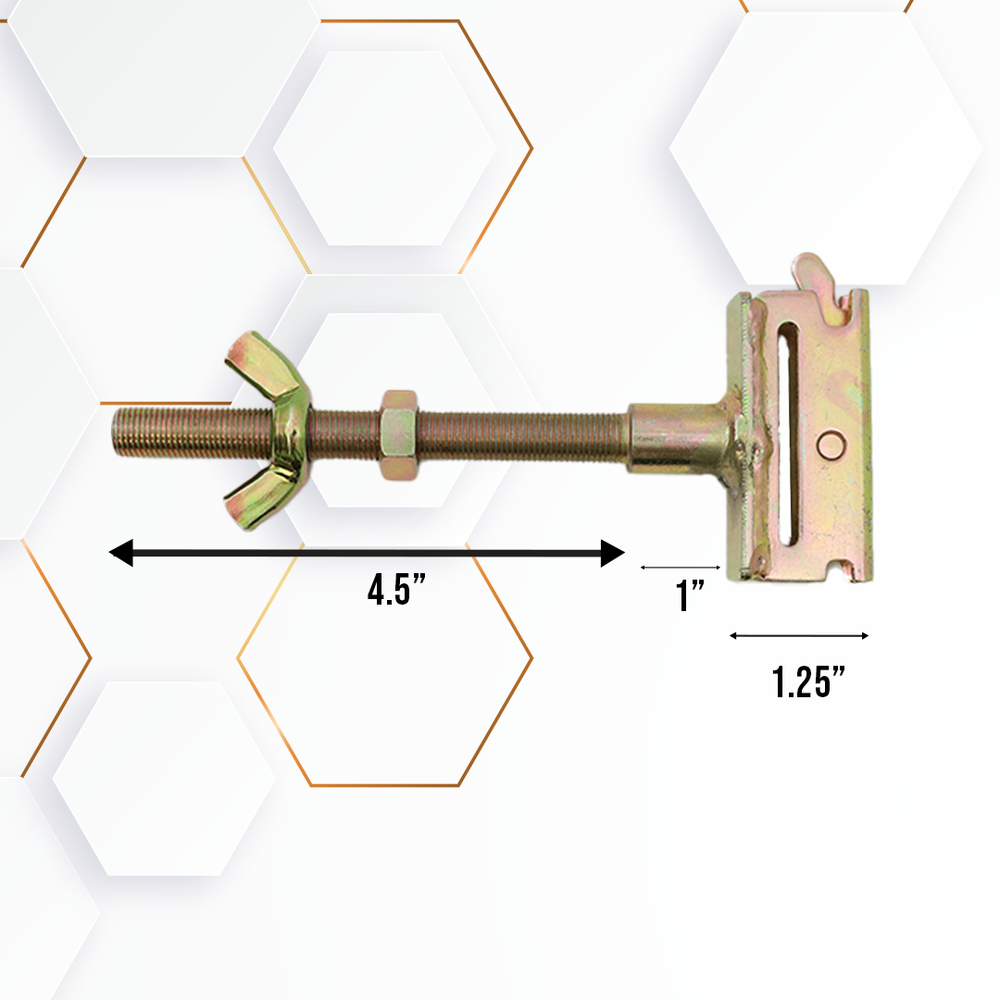 E-Track Spare Tire Holder for Truck, Trailer E-Track System - 2 Pack