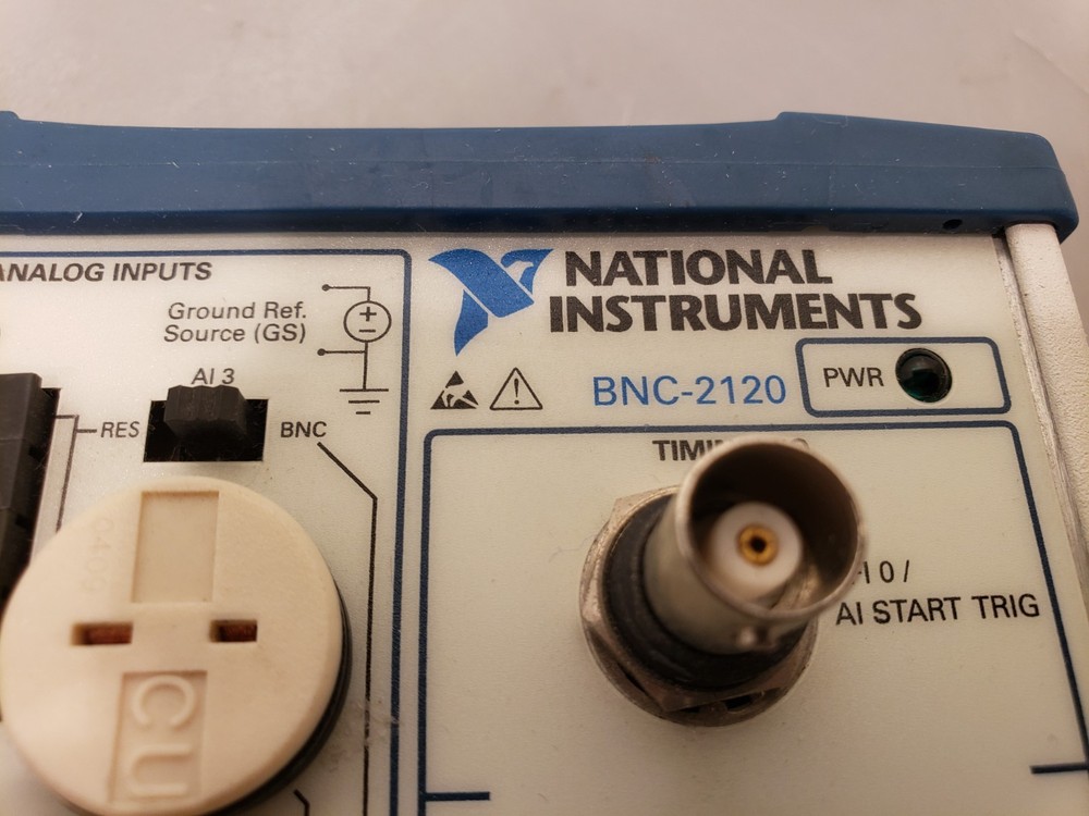 National Instruments NI BNC-2120 Connector Block w Function Generator BOB