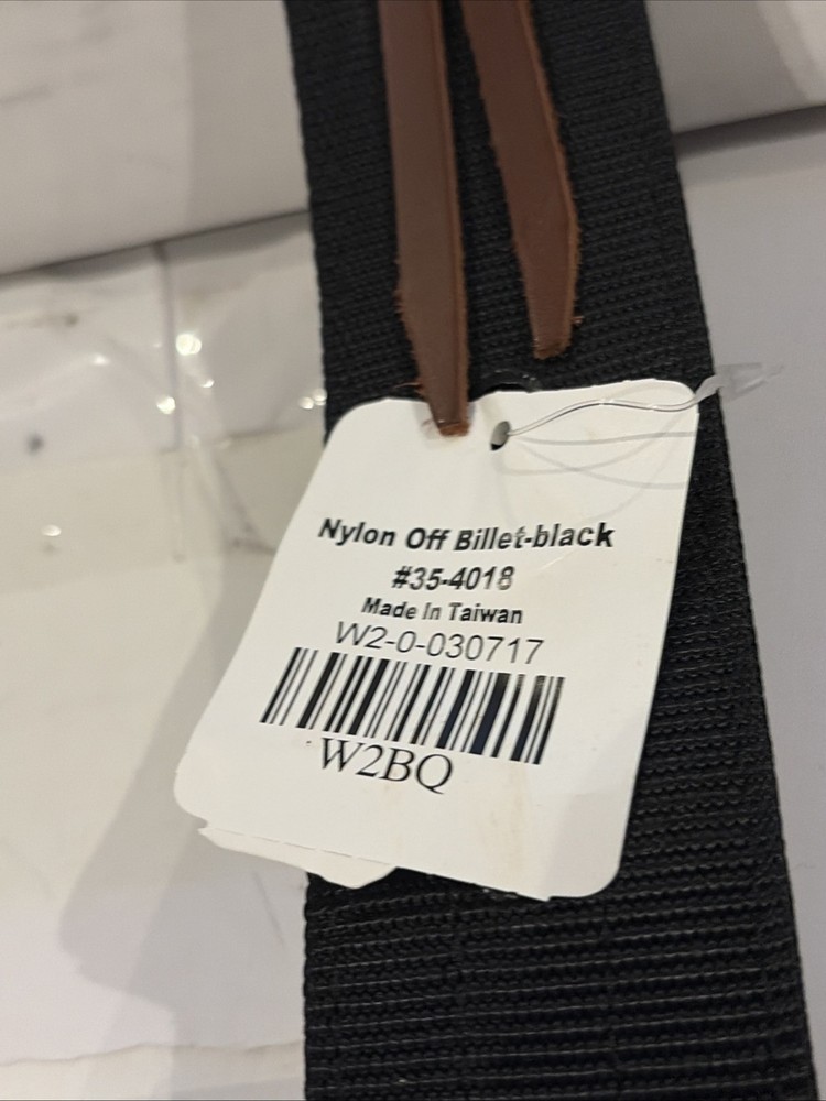 Nylon Off Billet- Black