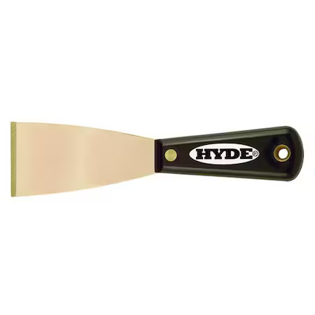 Hyde 02320 Scraper, Stiff, 2", Brass