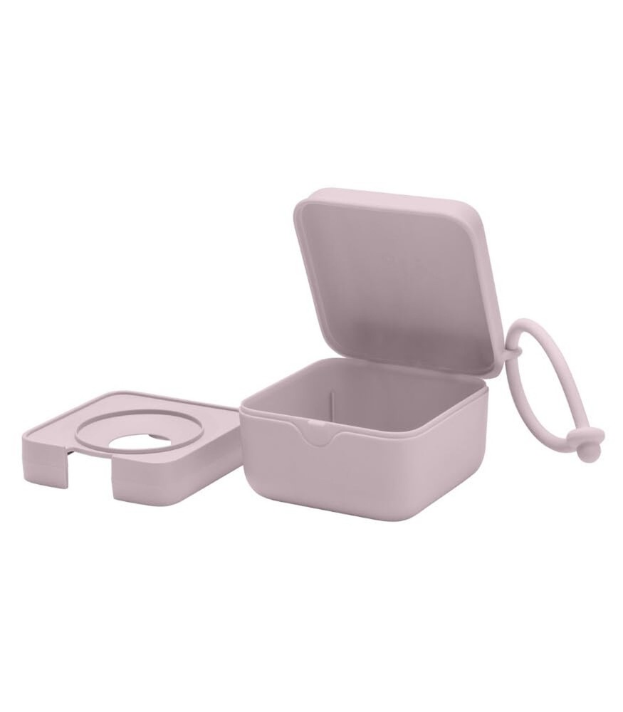 BIBS Pacifier Box, Dusky Lilac