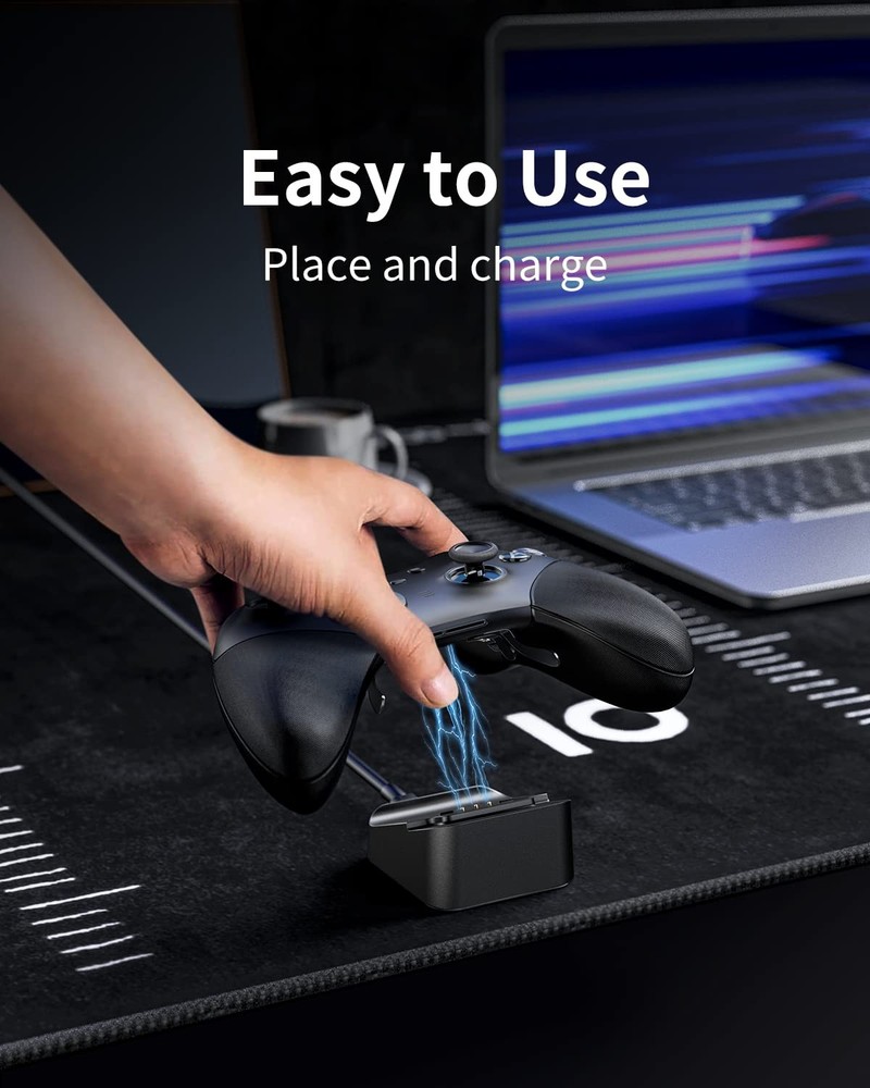 Charging Dock for Xbox Elite Wireless Controller Series 2/Core Black, Green