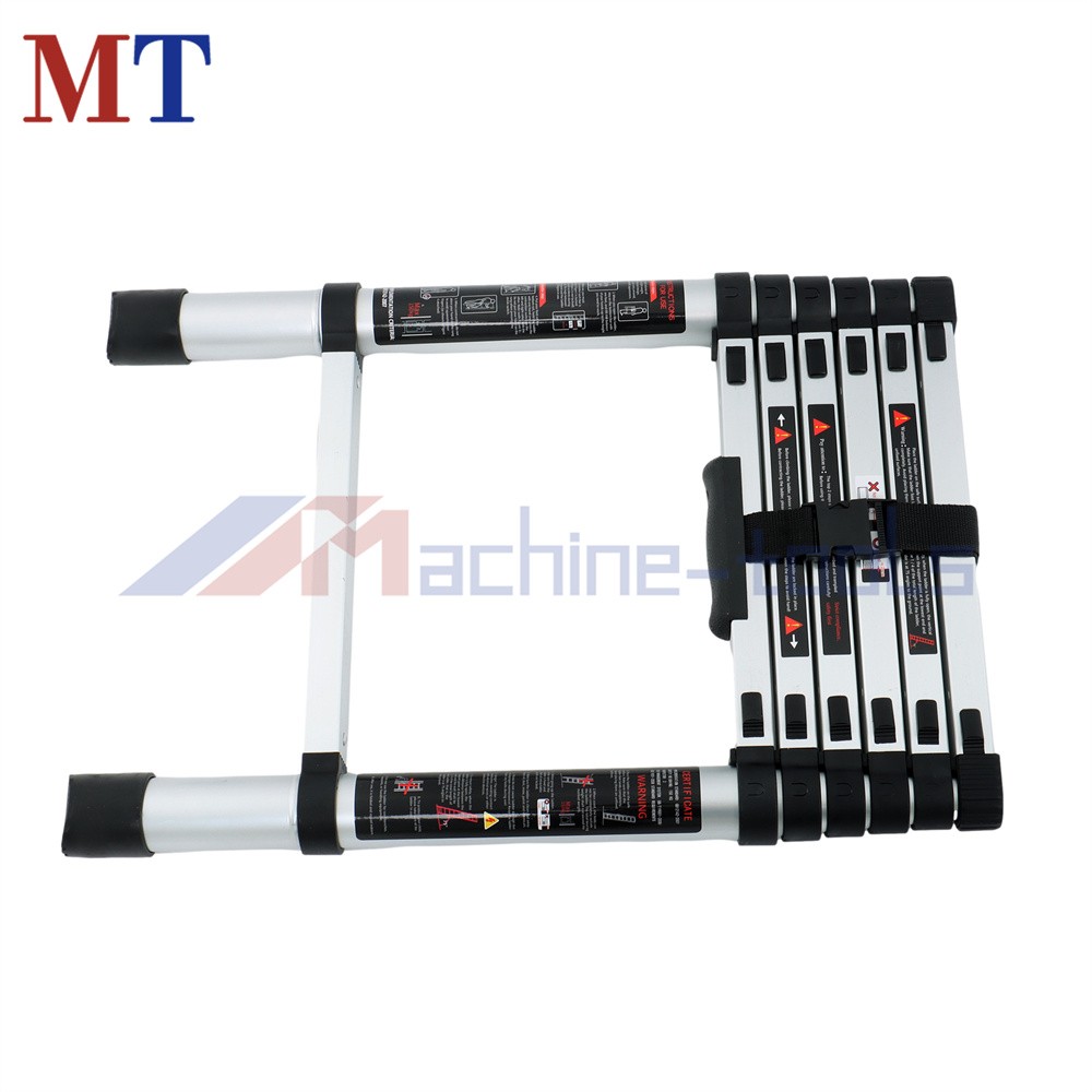 8.5ft Extension Ladders Lightweight Collapsible Ladders Aluminum Telescoping