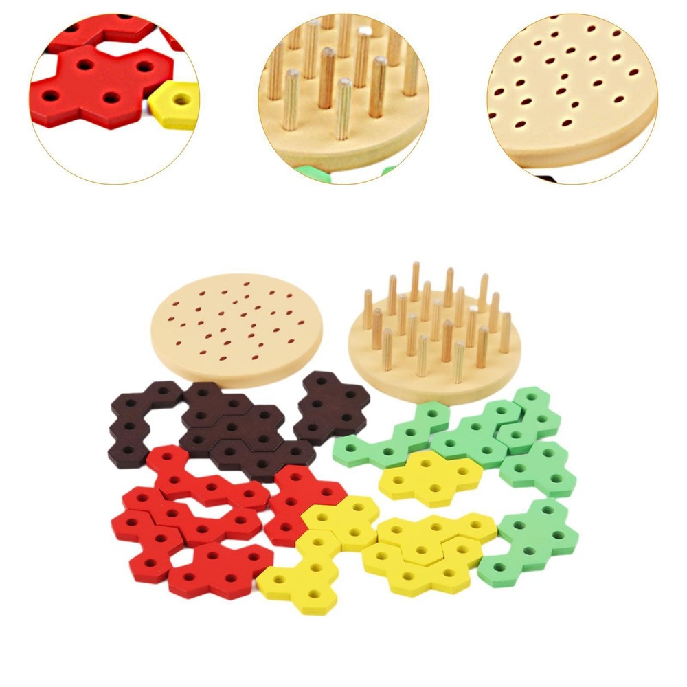 3D Puzzle Gift Set Learning Activities Shape Matching Puzzle