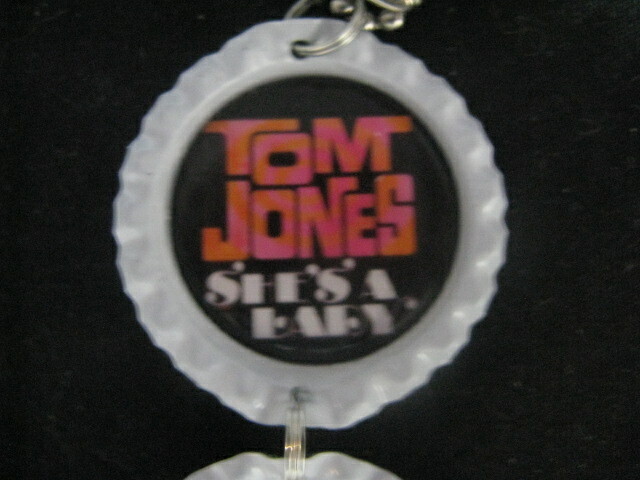 Bottle Cap Image Inside R/View Mirror ~ Tom Jones ~ **Gift Idea
