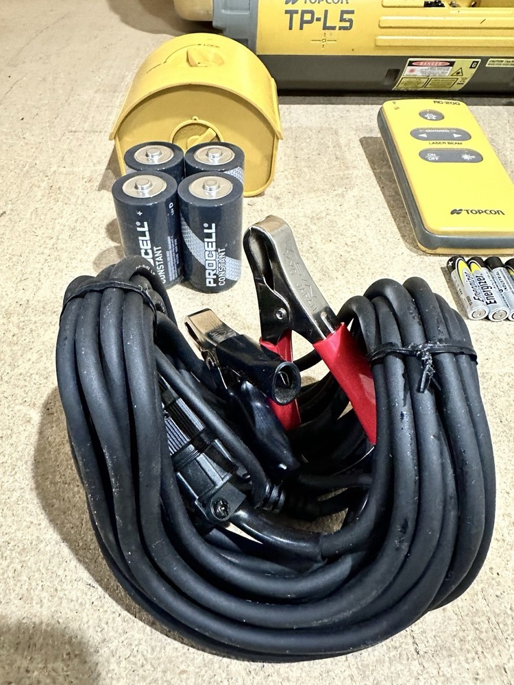 Topcon TP-L5GV Green Beam Auto Alignment Pipe Laser w/ Laser Plumb