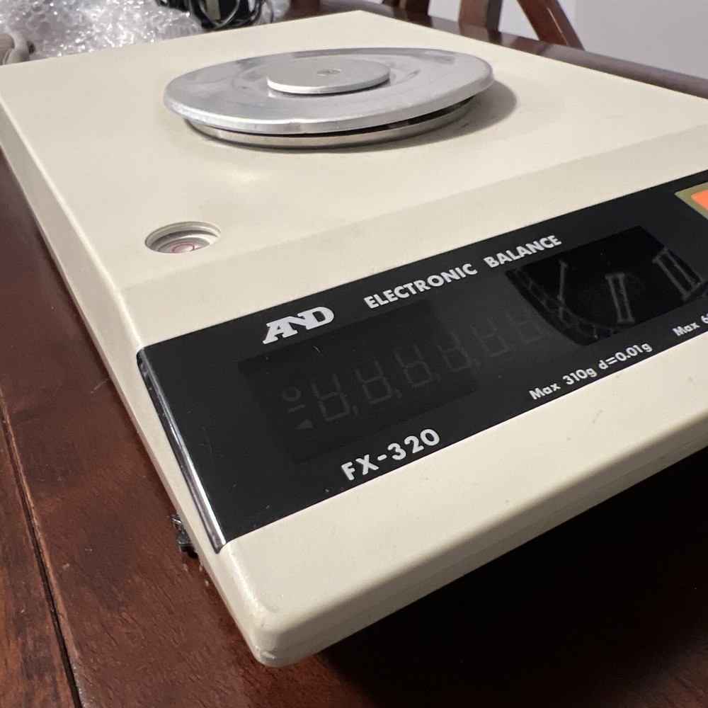 A&d FX-320 Dual Range 310g 60g Range Precision Scale Automatic Lab Scientific