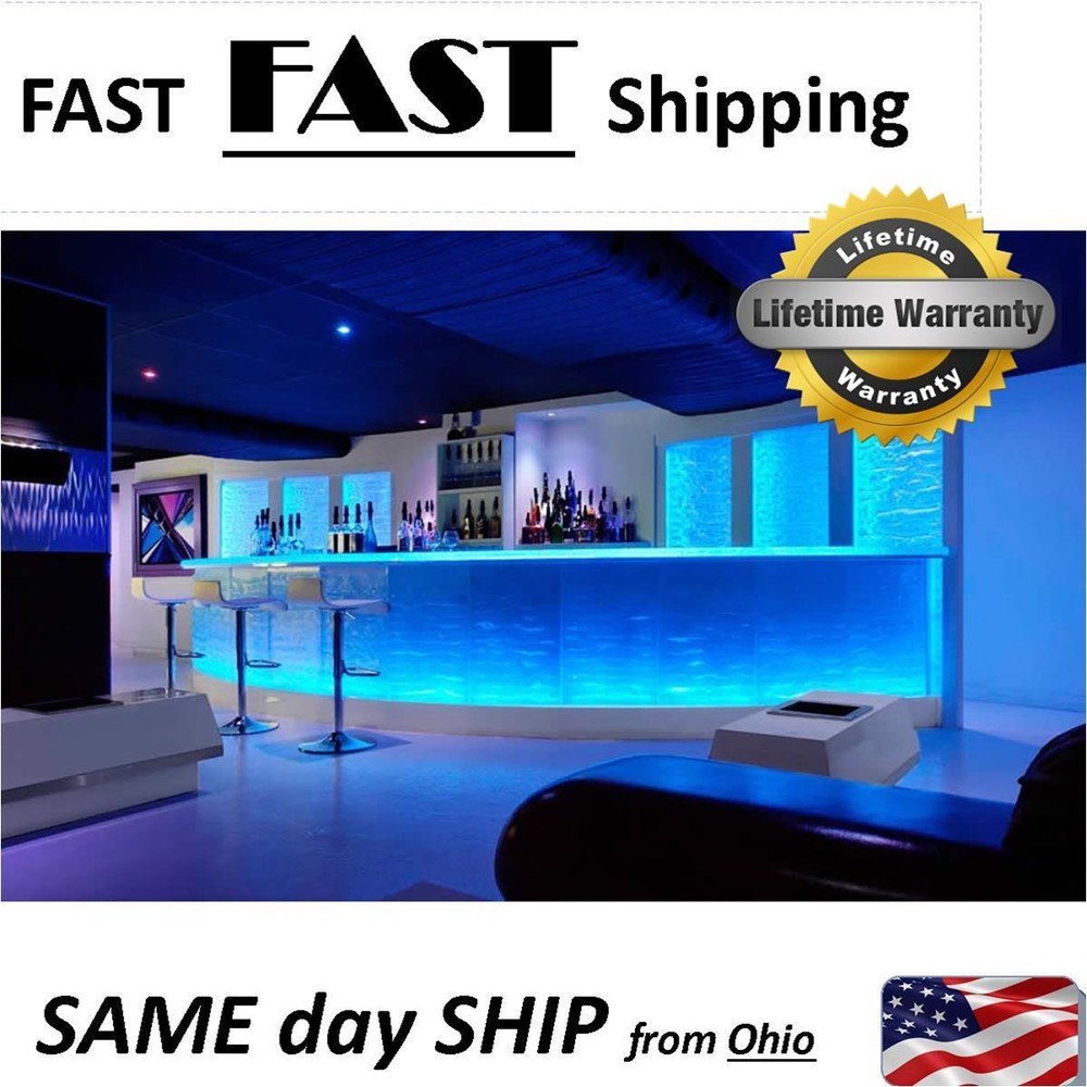FS Home Cocktail or Tiki Bar Accent Lighting LED - Remote Control -Color Select