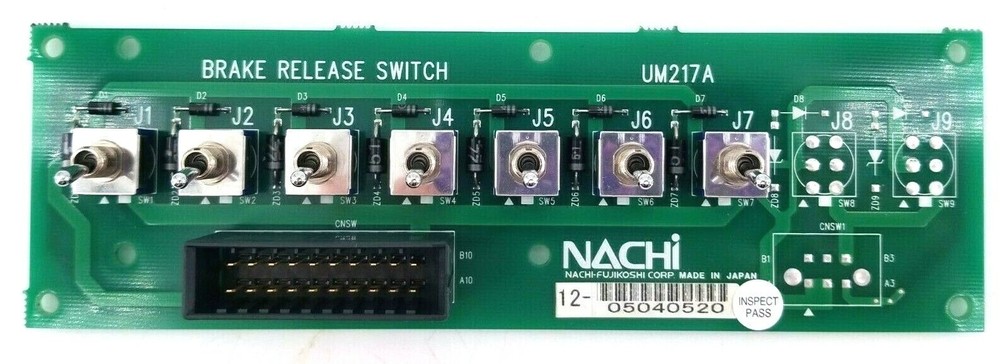 Nachi, UM217A, Brake Release Switch PCB Board