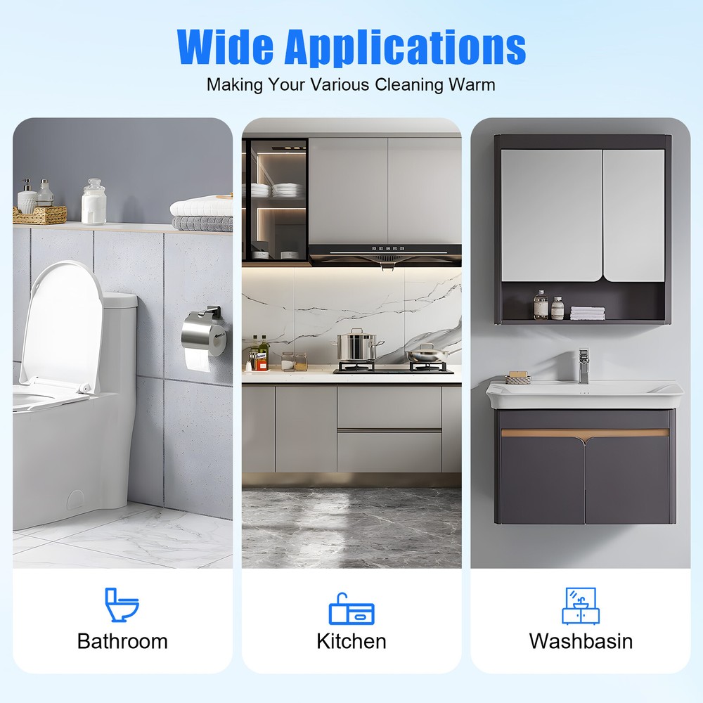 US 8L Mini-Tank Electric Hot Water Heater for Kitchen 1500W Watt 110V New