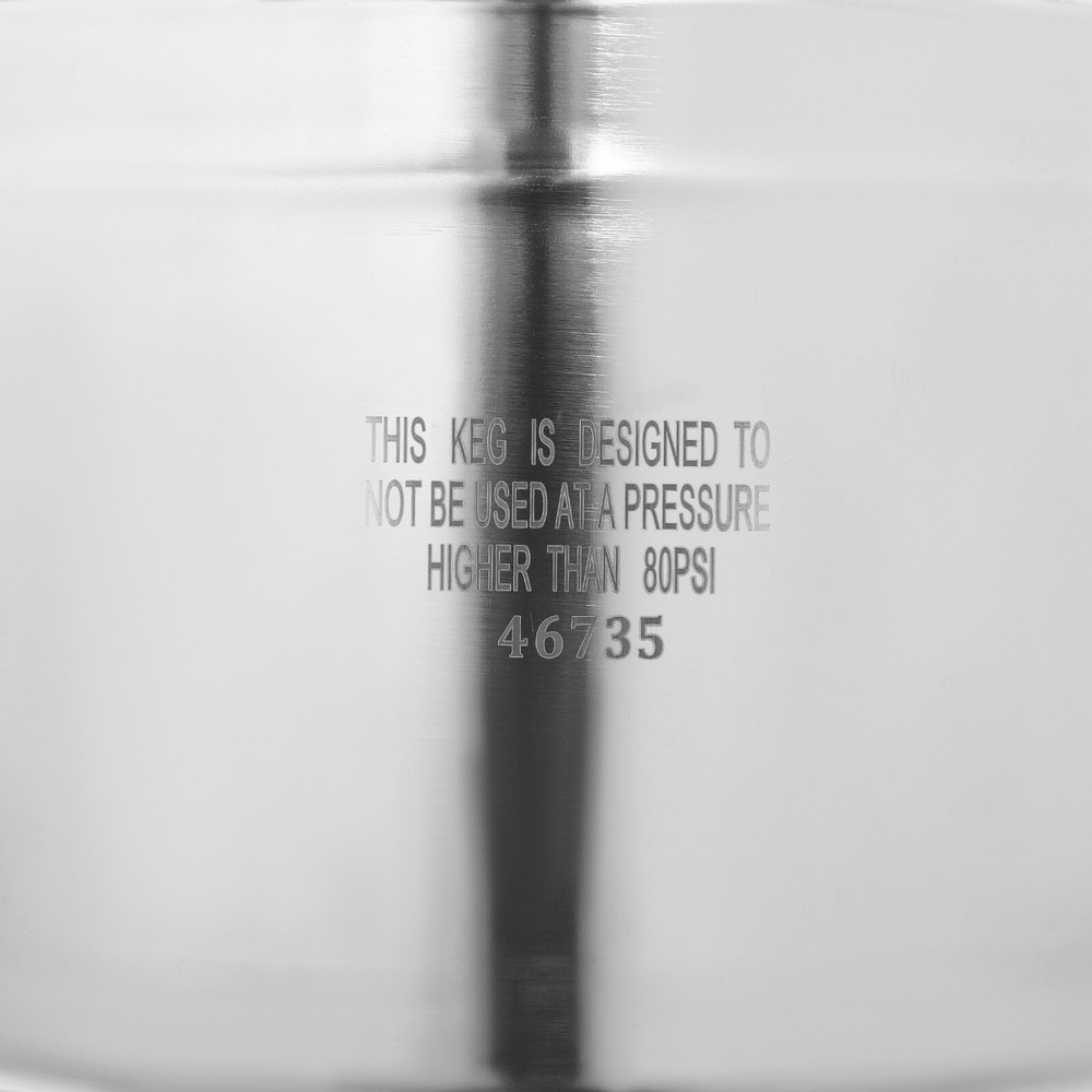 6L Mini Ball Lock Keg 304 Stainless Steel Home Brewing Keg Beer Brewing Keg