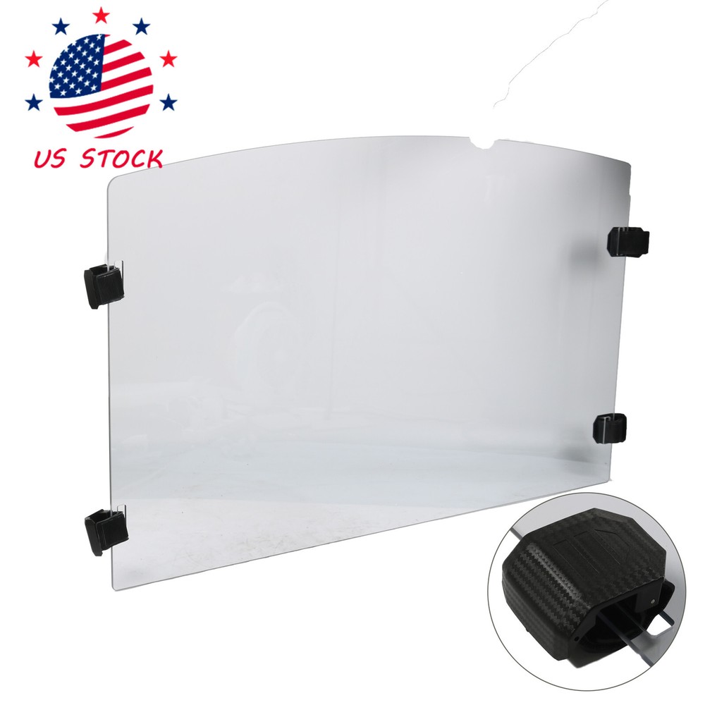 Front Windshield For 2017-2025 Polaris Ranger 1000 XP & Crew Folding Flip Down