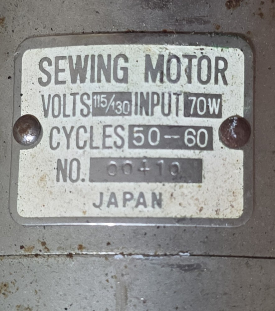 Morse Model 5900 Sewing Machine Motor