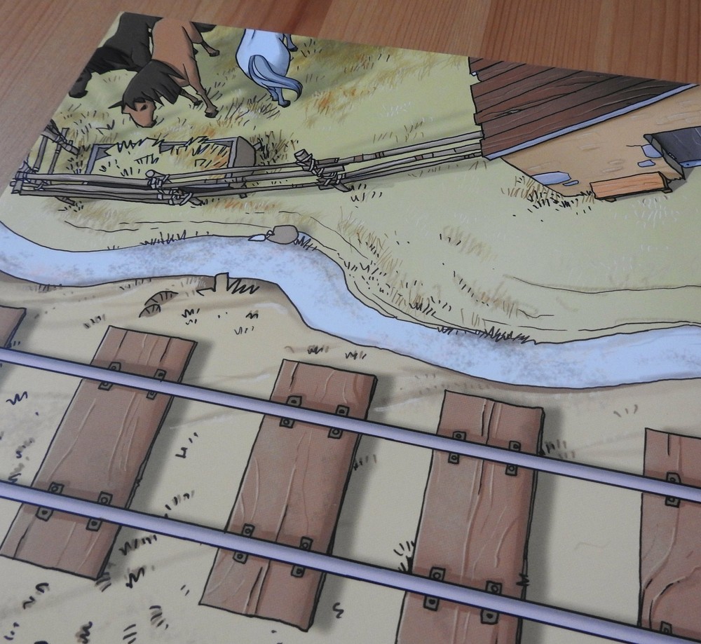 Colt Express – Play Mat (Paper) | Accessory | New