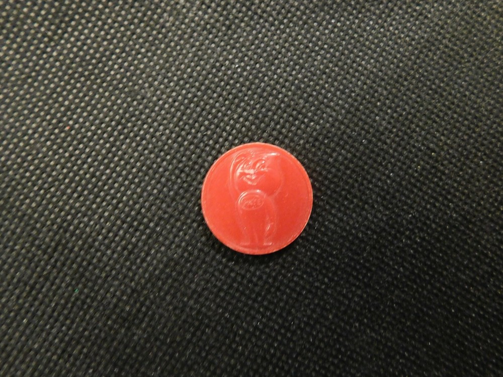 PATE OIL CASH VALUE PLASTIC TOKEN! e1995UXX
