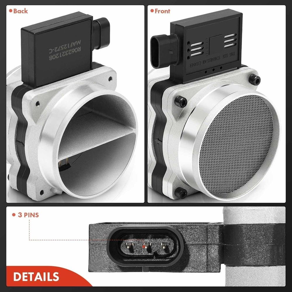 Mass Air Flow Sensor for Multiple Chevy GMC Models 4.3-8.1L​