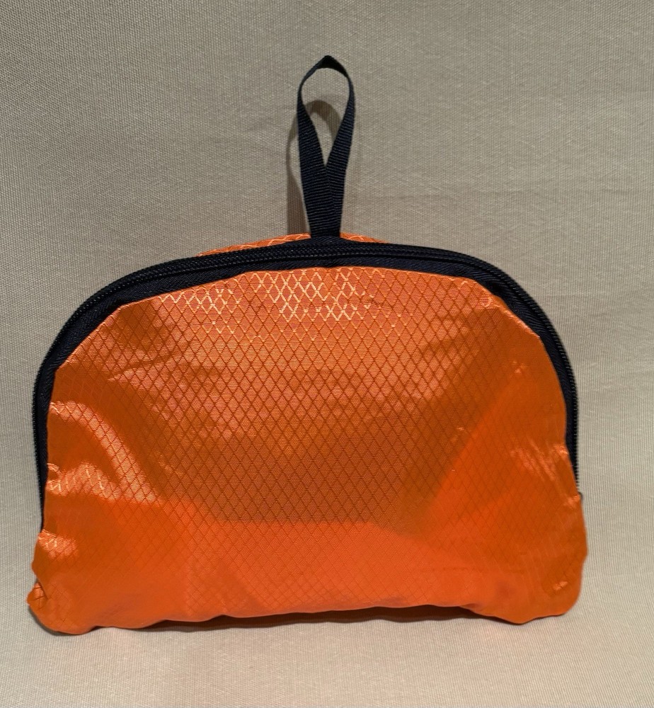 Backpack, Collapsible, Foldable Travel Pack, Packable, Durable--Orange