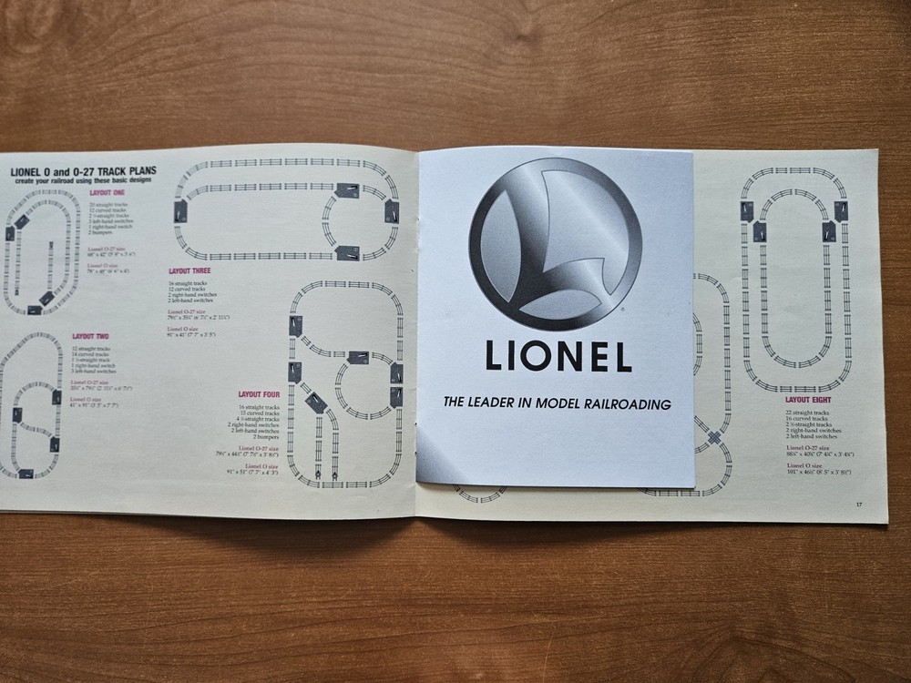 Lionel Accessories 1996 Catalog
