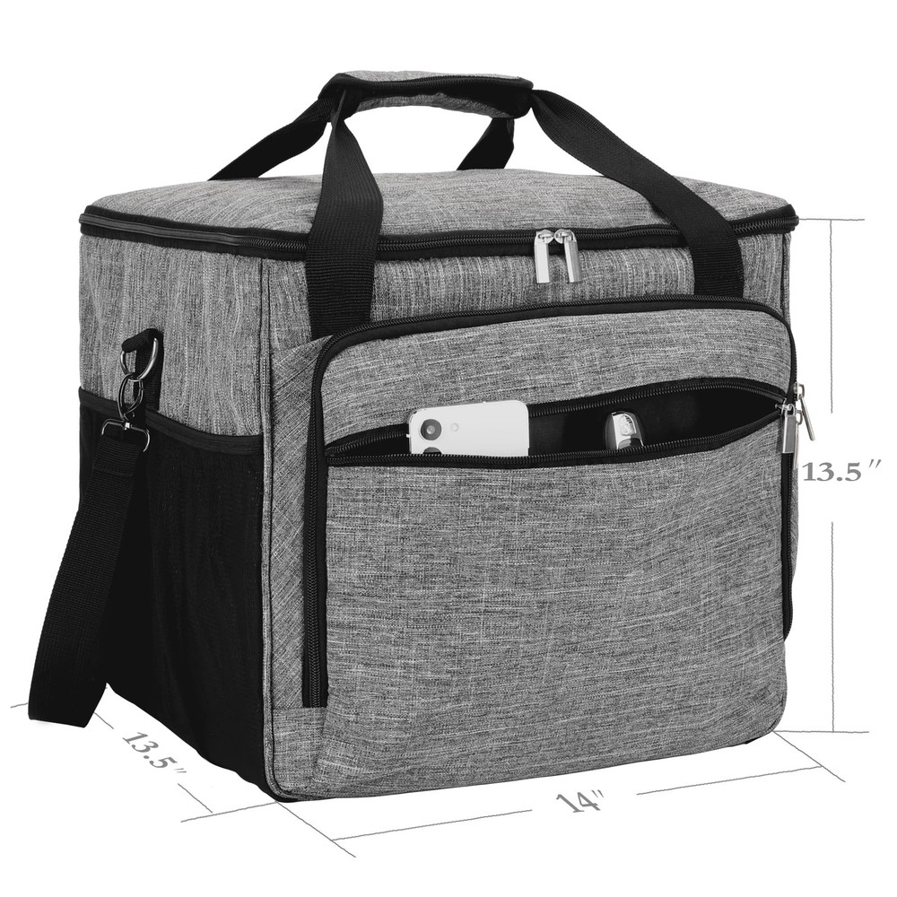 COVERQUE Carrying Case for Bartesian Cocktail Machine, Insulated gray