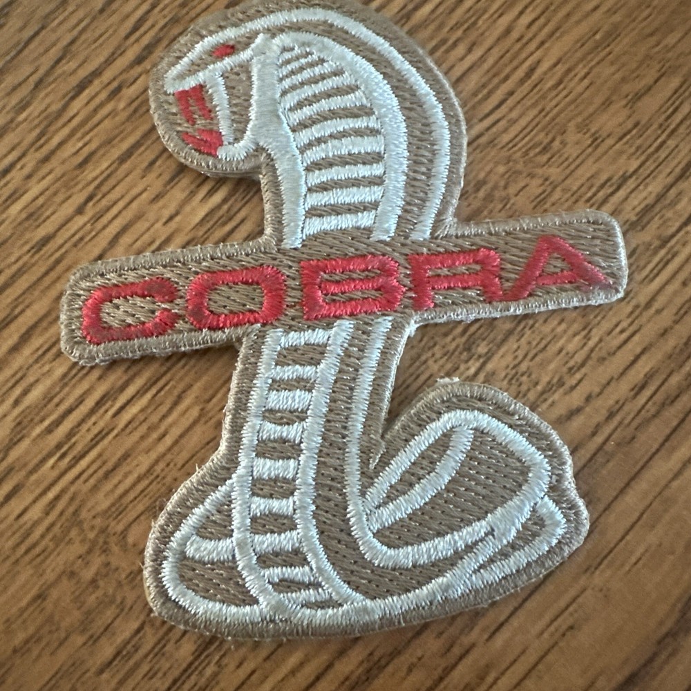Coiled Cobra Snake Patch - Ford Licensed Product