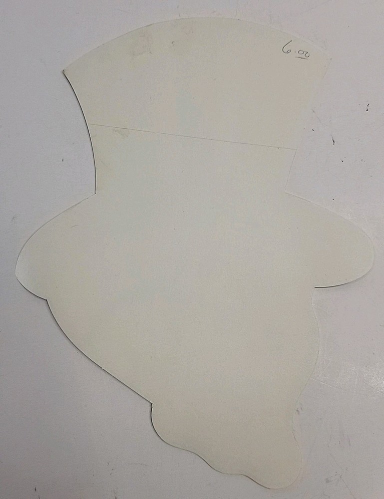 Vintage Large 8" Grateful Dead Top Hat Skull Sticker - Rare Original