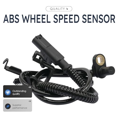 2Pcs Front Left and Right Abs Wheel Speed Sensor Compatible with Dodge Dakota