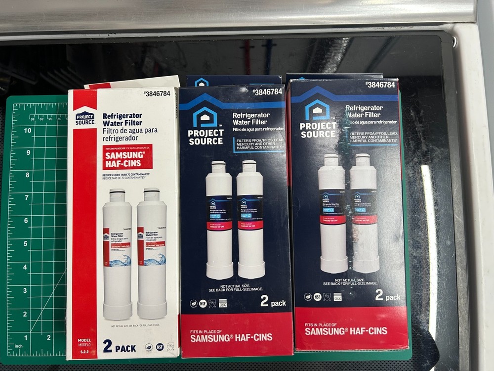 6-pack Project Source Samsung DA29-00020B HAF-CIN/EXP Refrigerator Water Filter