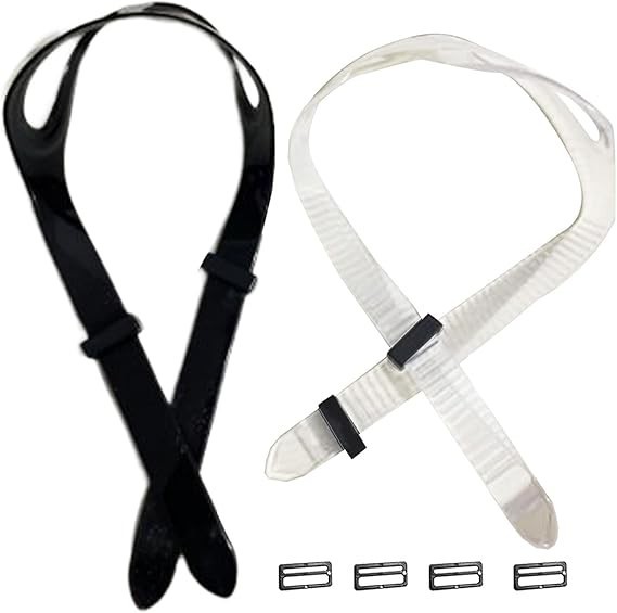 2pcs Universal Silicone Mask Strap Replacement Scuba-Mask Strap, Swimming Goggle
