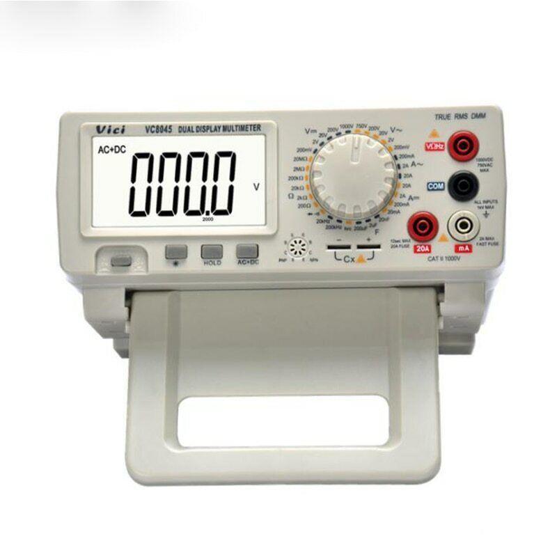 Vc8045 Digital Desktop Multimeter Automatic Range Multimeter Voltmeter Ohmmeter