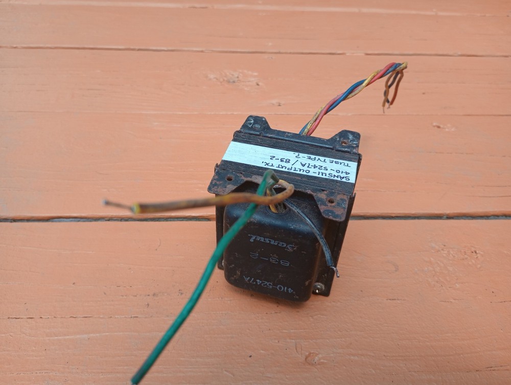 Sansui Output Transformer -tests Good
