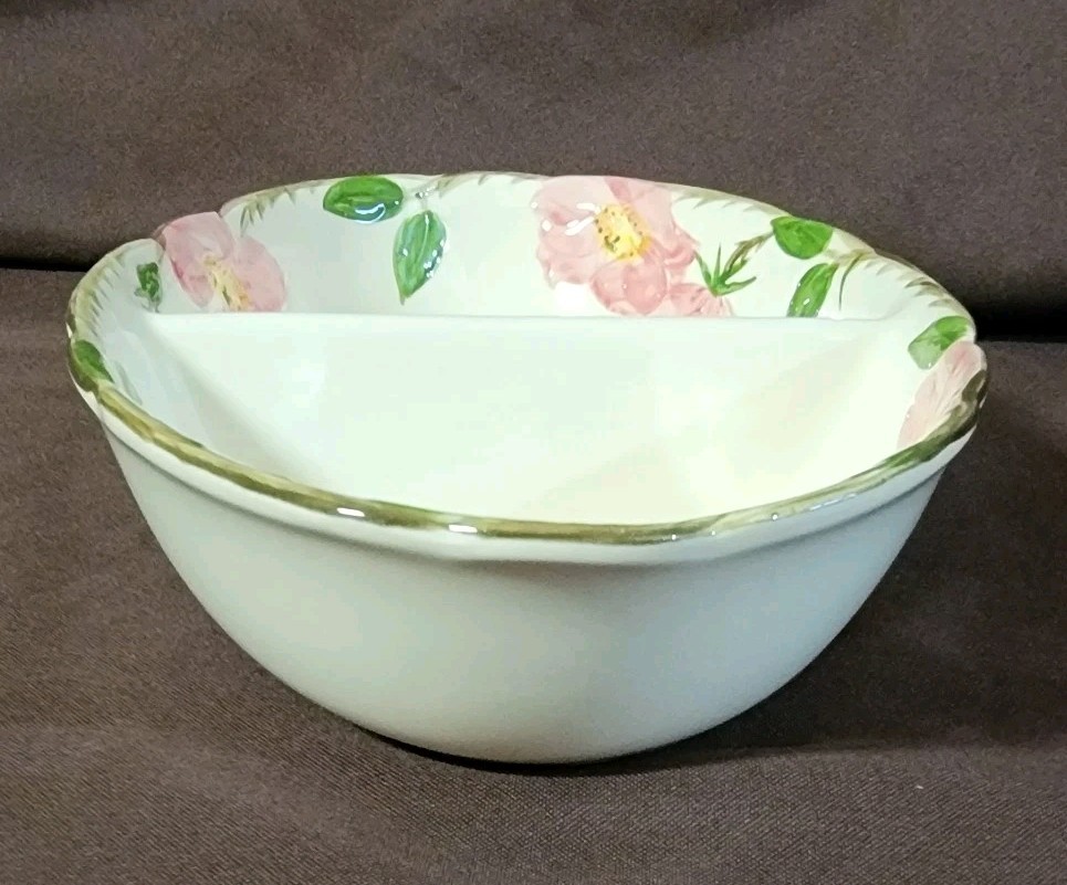 Franciscan Desert Rose Divided Serving Dish 11"