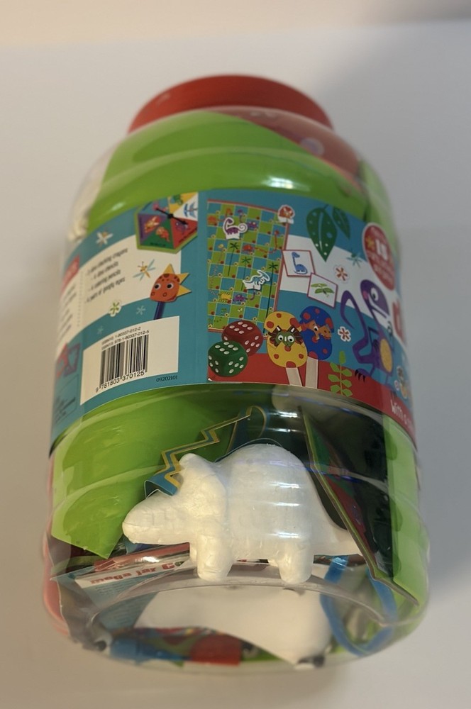 Never Touch a Dinosaur Make-and-play Mega Jar