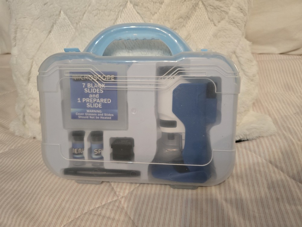 Childs Portable Microscope Kit New