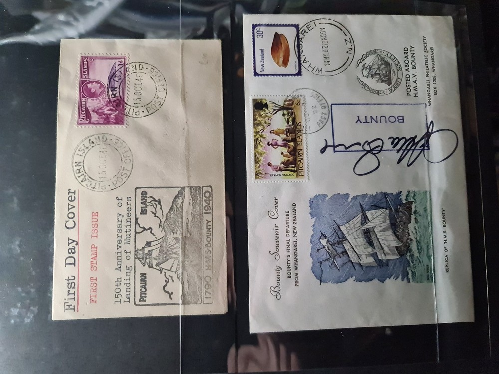 Pitcairn Island COLLECTION IN ALBUM (CPR)
