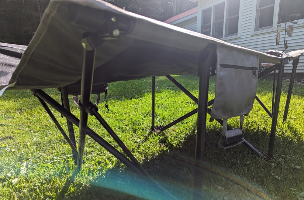 KAMP-RITE Aluminum Frame Cot, Camping Bed, Folding Cot